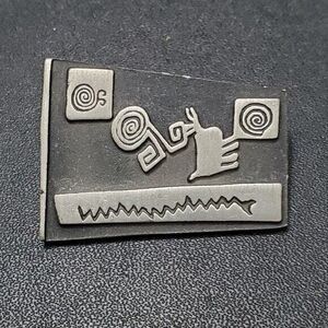 *Sale* Urban Fetishes silver tone brooch